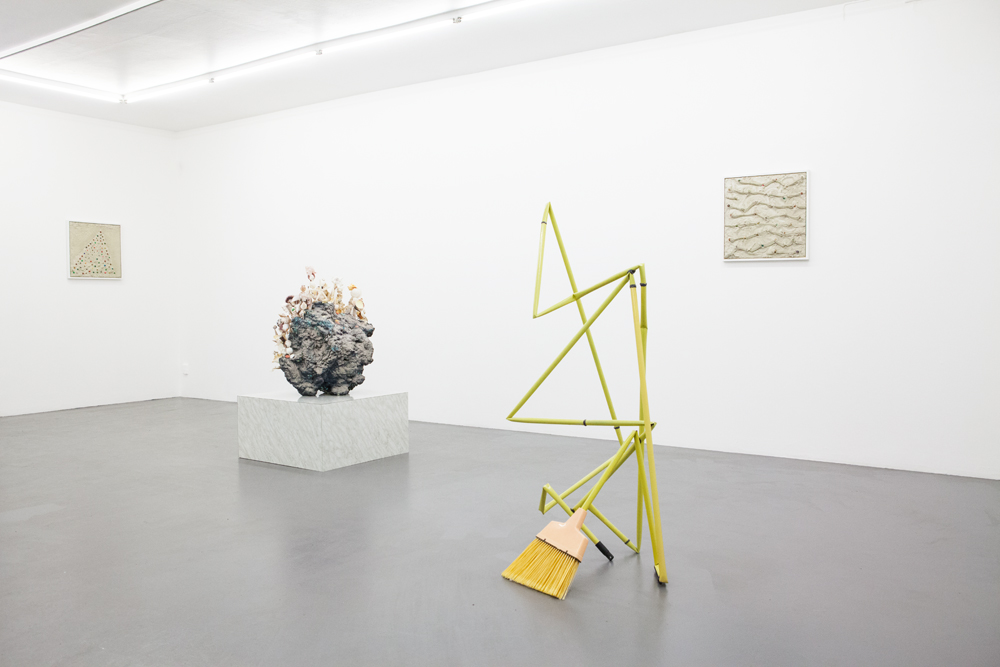 Additives 2014 art by Aaron King NIklas Bilenius Gallery, Stockholm, Sweden Installation View