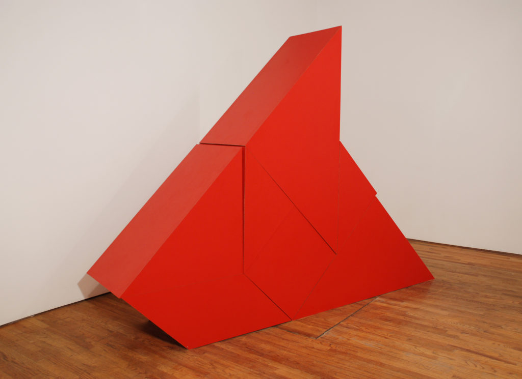 Untitled 2009 sculpture by Aaron King formica, mdf 122'' x 87'' x 24'' Untitled 2009 sculpture by Aaron King formica, mdf 122'' x 87'' x 24''