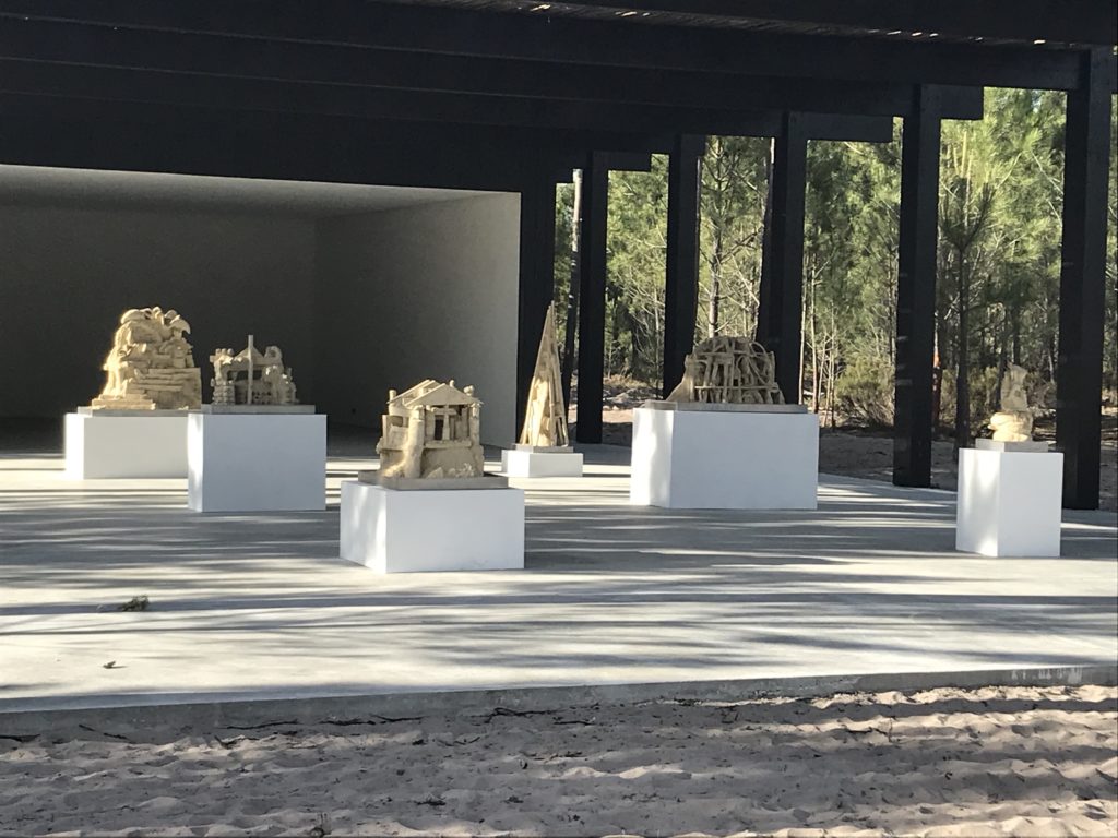 Melides Art Pavilion installation by Aaron King art 2019 