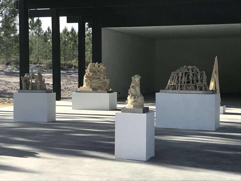 Melides Art Pavilion sculpture by Aaron King art 2019 
