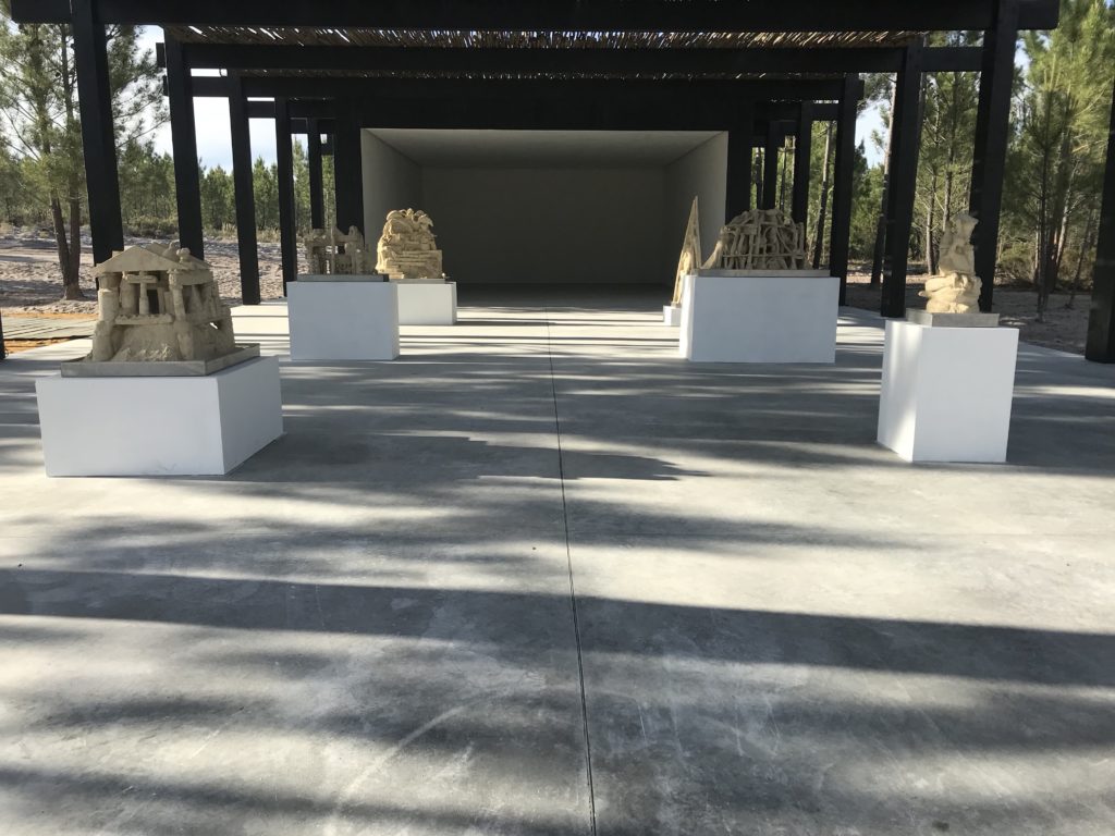 Melides Art Pavilion Then and Now Aaron King art 2019 